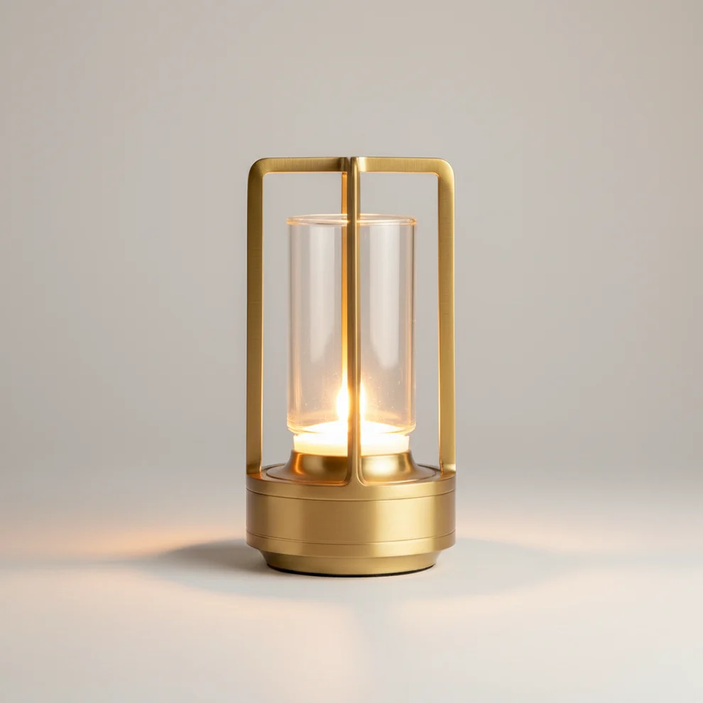 LP. Crystal Lamp