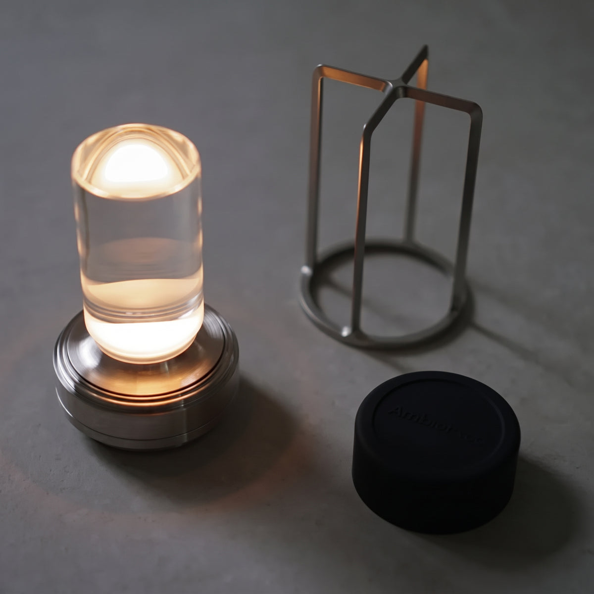 LP. Crystal Lamp